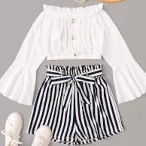 Shirt and shorts